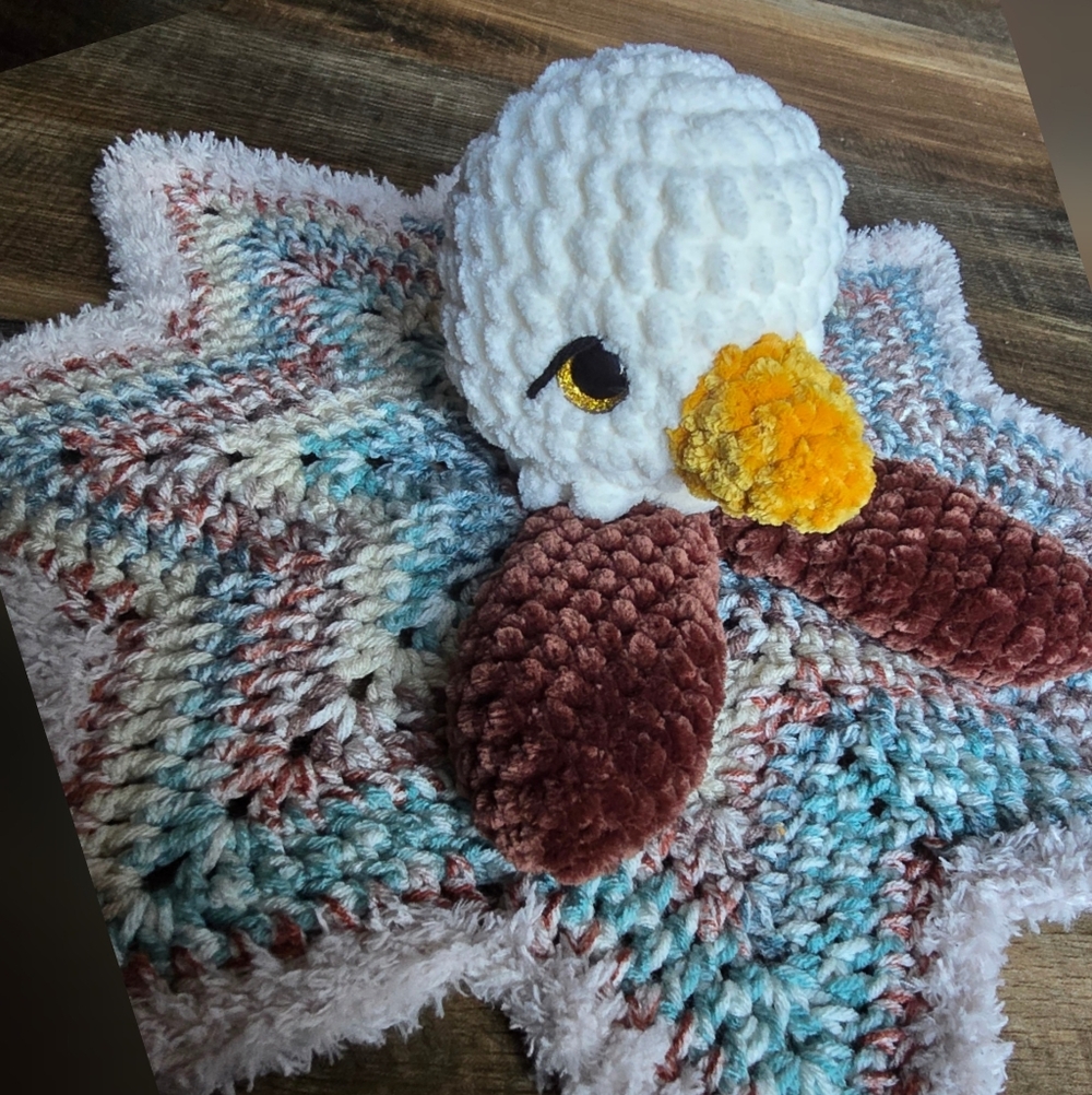 Eagle Blanket Lovey